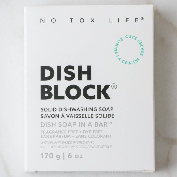 No Tox Life - DISH BLOCK® solid dish soap