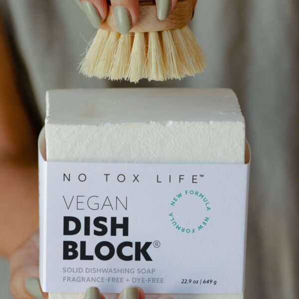 No Tox Life - DISH BLOCK® solid dish soap Huge