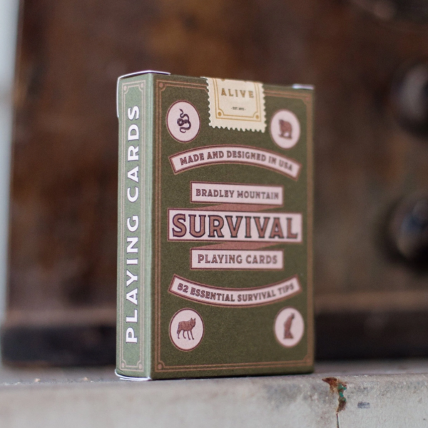 Survival Playing Cards - Green