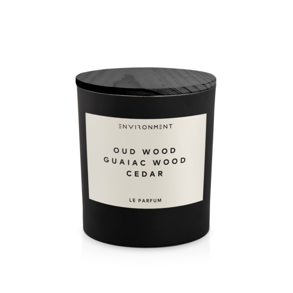 ENVIRONMENT - 8oz Inspired by Tom Ford® Candle with Lid and Box Oud Wood