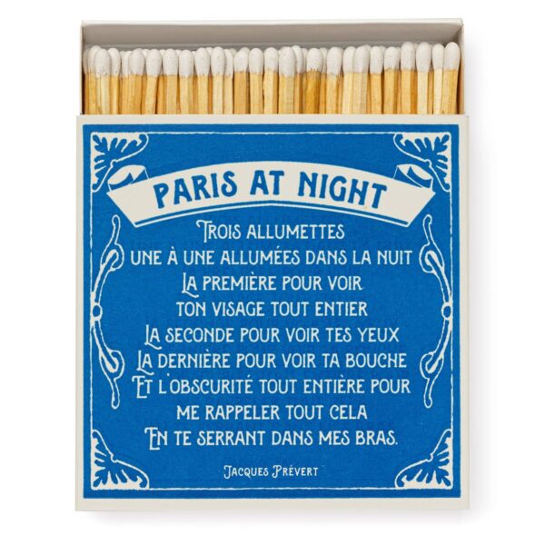 Archivist Gallery - Paris at Night | Square - Safety Matches