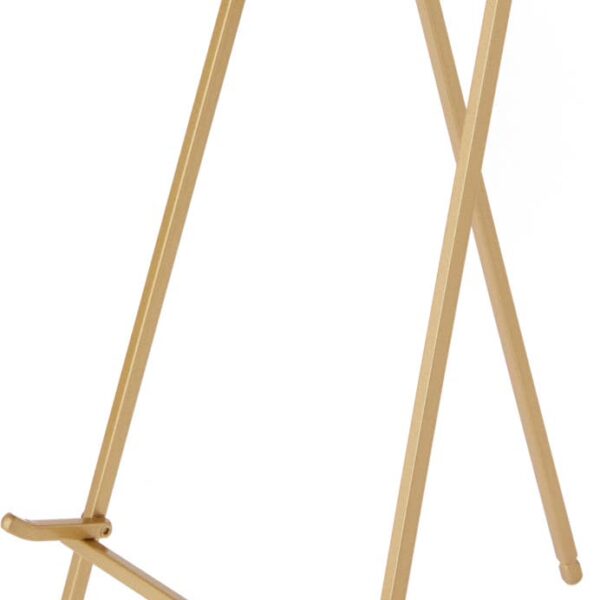 Bard's - Bard's Satin Metal Easel, 12" H x 7" W x 7.75" D