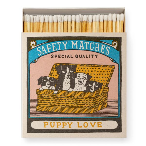 Archivist Gallery - Puppy Love | Square - Safety Matches