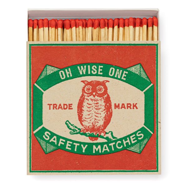 Archivist Gallery - Owl | Square - Safety Matches