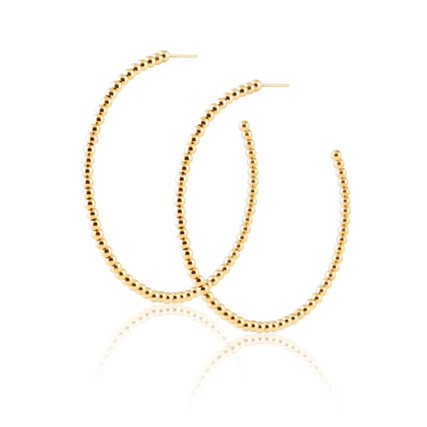 Sahira Jewelry Design - Chelsea Beaded Hoops