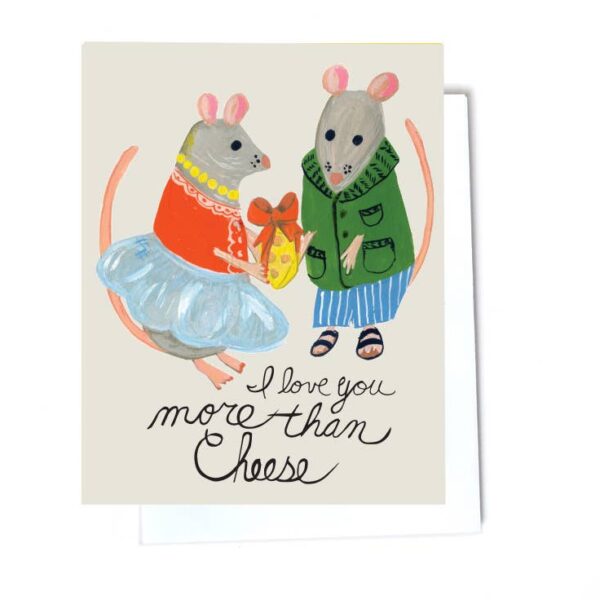 Elizabeth Grubaugh - Cheesy Love Note Card