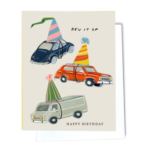 Elizabeth Grubaugh - Rev It Up Birthday Card