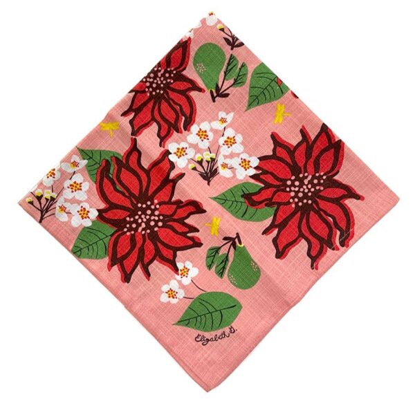 Elizabeth Grubaugh - Poinsettia Napkin Set of Four