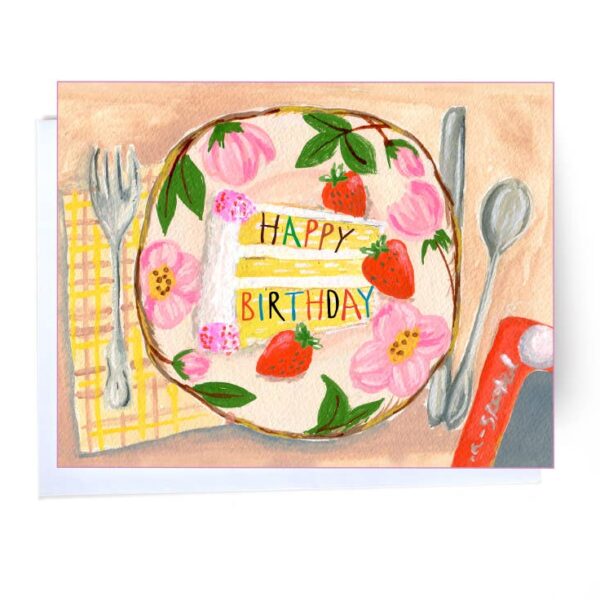 Elizabeth Grubaugh - Cake Birthday Card