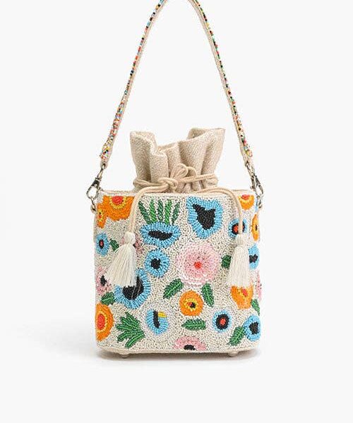 America & Beyond - Foral Paradise Bucket Bag