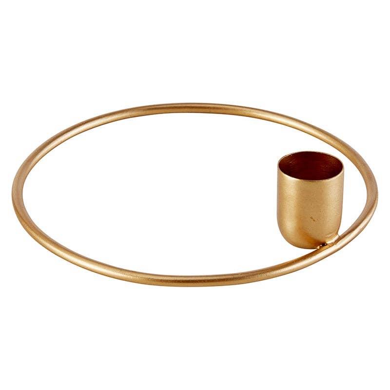 47th & Main (Creative Brands) - Round Candleholder - Medium