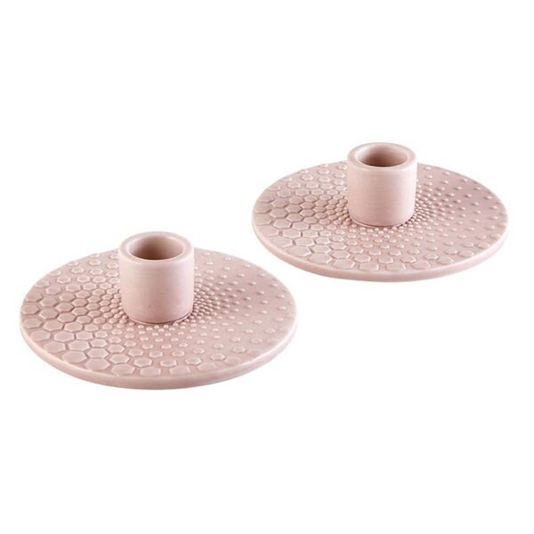 47th & Main (Creative Brands) - Soft Pink Candleholder