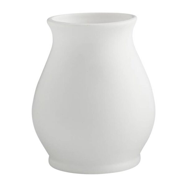 47th & Main (Creative Brands) - White Ceramic Bloom Vase - Medium