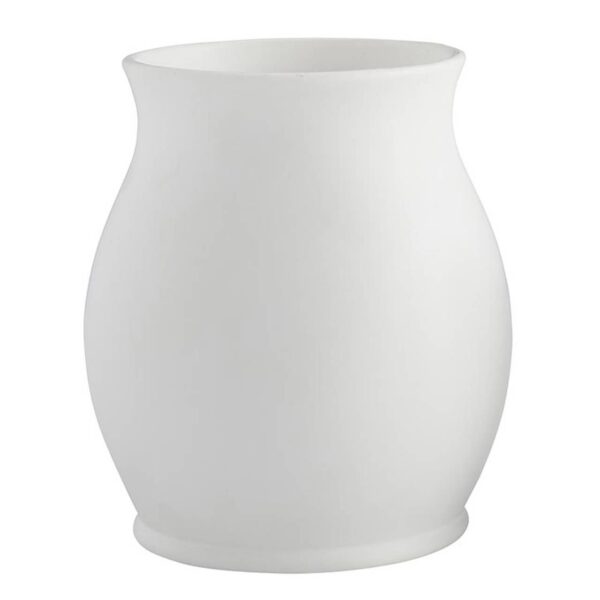 47th & Main (Creative Brands) - White Ceramic Bloom Vase - Large