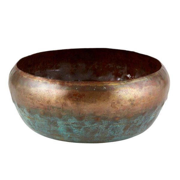 47th & Main (Creative Brands) - Copper Blue Pot - Small