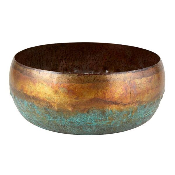 47th & Main (Creative Brands) - Copper Blue Pot Large