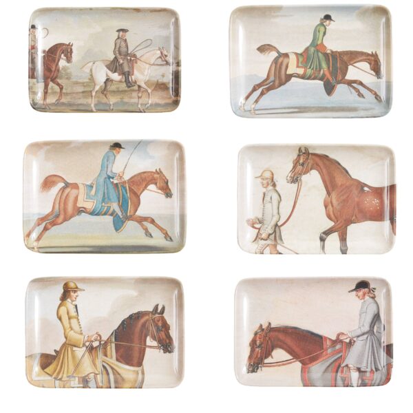 Siren Song - Equine Trays Set of 6