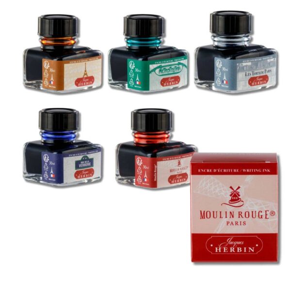 Exaclair - Jacques Herbin "Paris Collection" Fountain Pen Inks