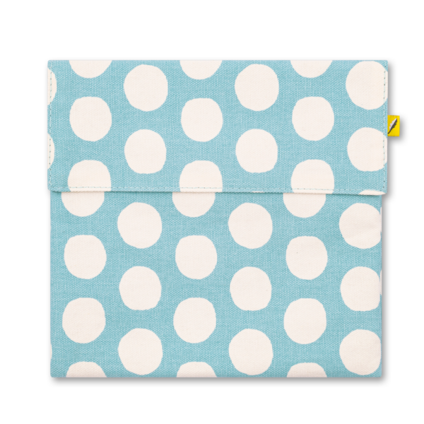 Fluf - Flip Snack Bag - Dot Blue