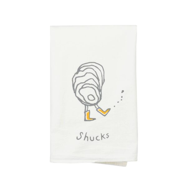 wink design - Shucks tea towel