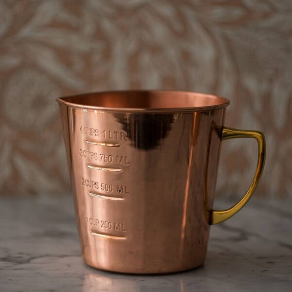 Galley and Fen - Copper Liquid Measuring Cup - 4 Cup