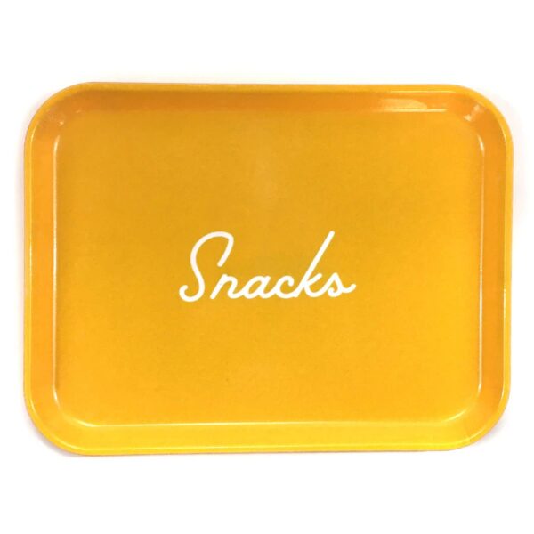 Three Potato Four - Large Tray - Snacks (Mustard Yellow)