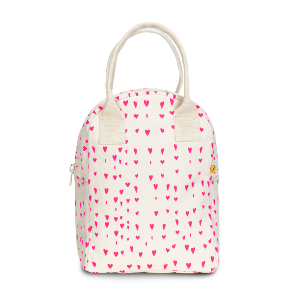 Fluf - Zipper Lunch Bag - Tiny Hearts