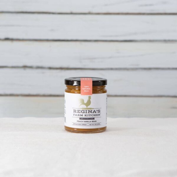 Regina's Farm Kitchen, Artisan Fruit Spreads - Peach Vanilla Bean