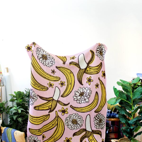 Calhoun & Co. - Banana Jam Knit Blanket