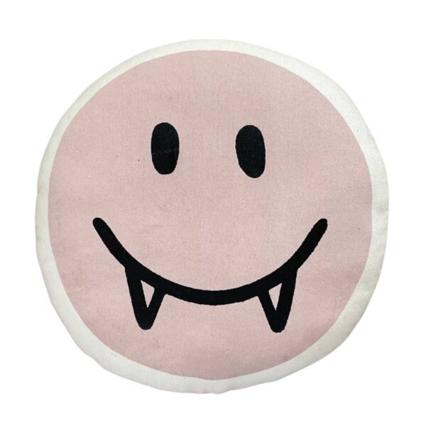 Vampire Smiley Pillow