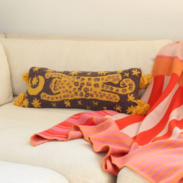 Calhoun & Co. - Moonlight Leopard Decorative Pillow