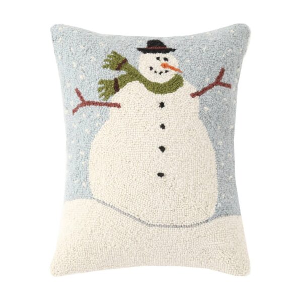 Peking Handicraft - Oversized Snowman Hook Pillow