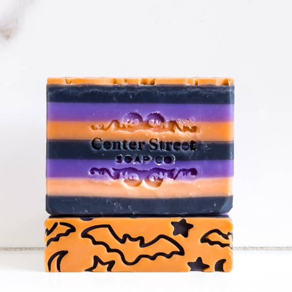 Center Street Soap Co - Trick or Treat Cute Halloween Handmade Soap Bar - 4oz