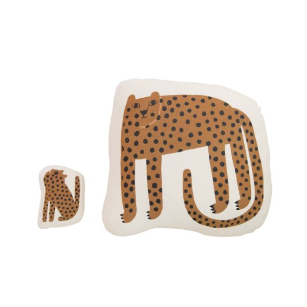 Imani + KIDS by Imani Collective - Mama Cheetah and Cub Canvas Pillow Set