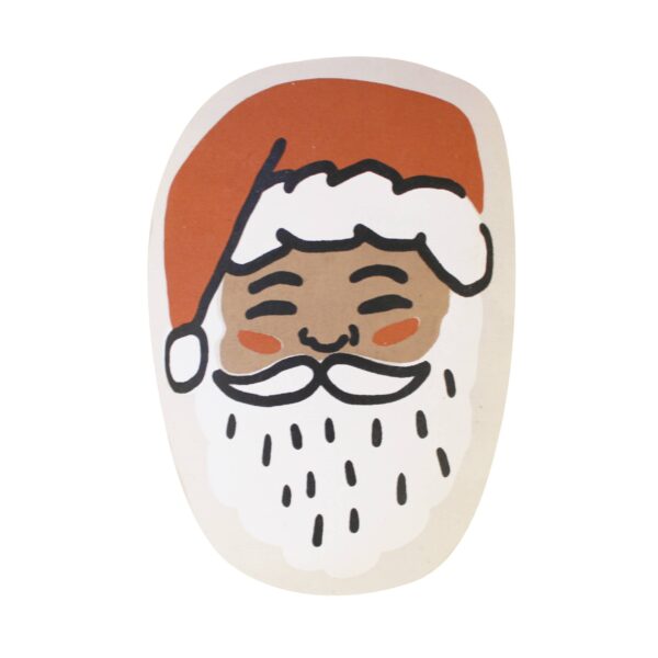 Imani + KIDS by Imani Collective - Santa face pillow