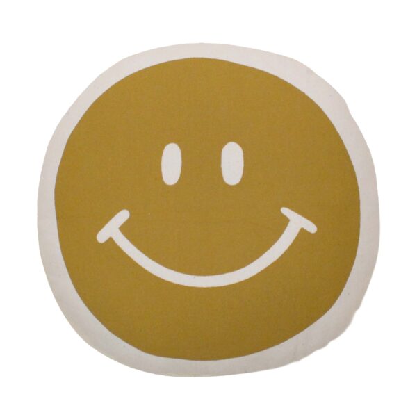 Imani + KIDS by Imani Collective - Smiley Face Canvas Pillow