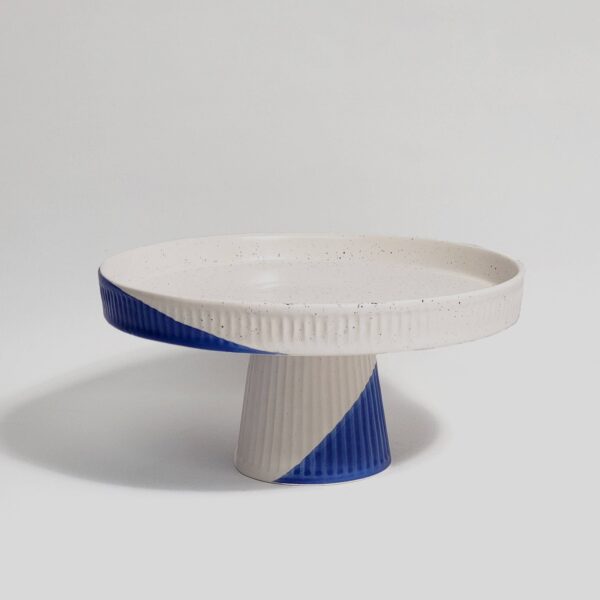 Pó de Barro - Cake Stand Blue