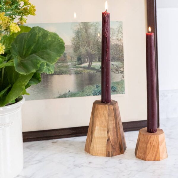 Millstream Home - The Reversible Wooden Candle Holder