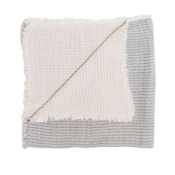 Crane Baby - Shoreline Stripe Blanket