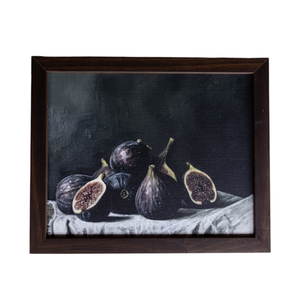 Luxe B Co - Seasonal Fig Hazelnut Framed Art