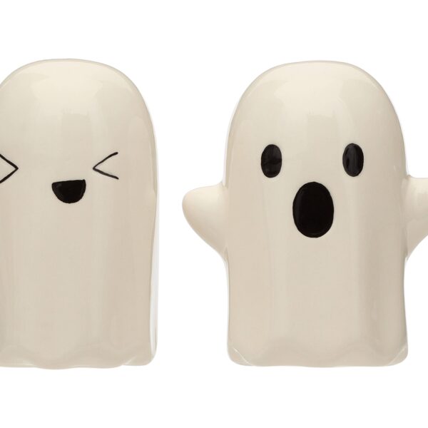 Pearhead - Ghost Salt & Pepper Shakers, Halloween Decor