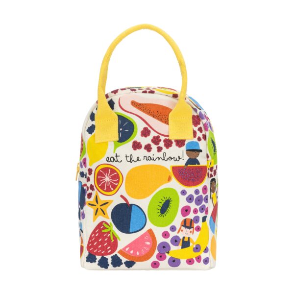 Fluf - Zipper Lunch Bag - Eat the Rainbow