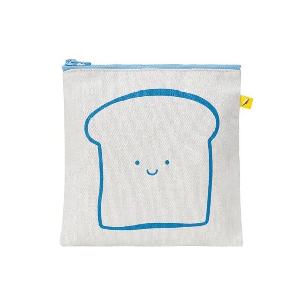 Fluf - Zip Snack Sack - Bread Blue (Sandwich Size)