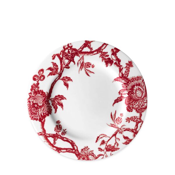 Caskata - Arcadia Crimson Rimmed Salad Plate