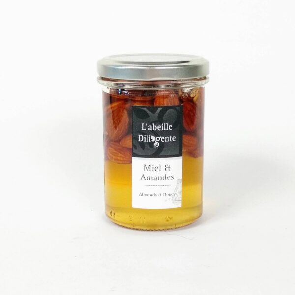 Gourmet Food Solutions, Inc. - French Honey with Almonds | L'Abeille Diligente 250g