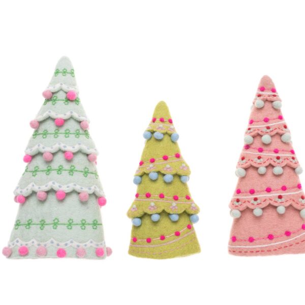 Sugar Plum Tree Set - Set of 3