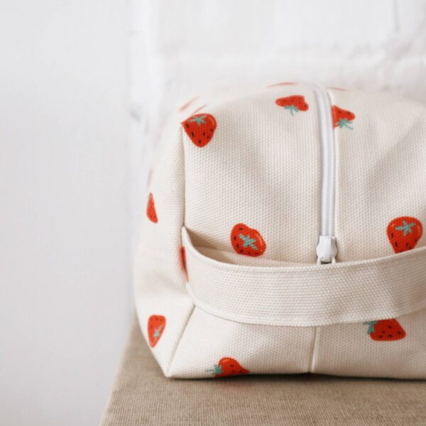 Freon Collective - Makeup Bag - Strawberry