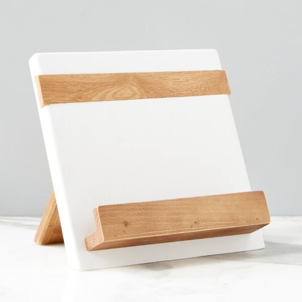 etúHOME - White Mod iPad / Cookbook Holder