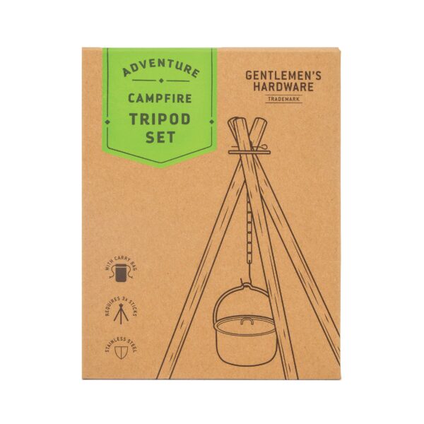 Gentlemen's Hardware - Campfire Tripod Set