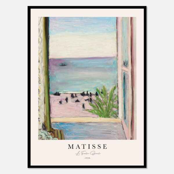 Sugar & Canvas - Henri Matisse La Fenêtre Ouverte Art Print M149